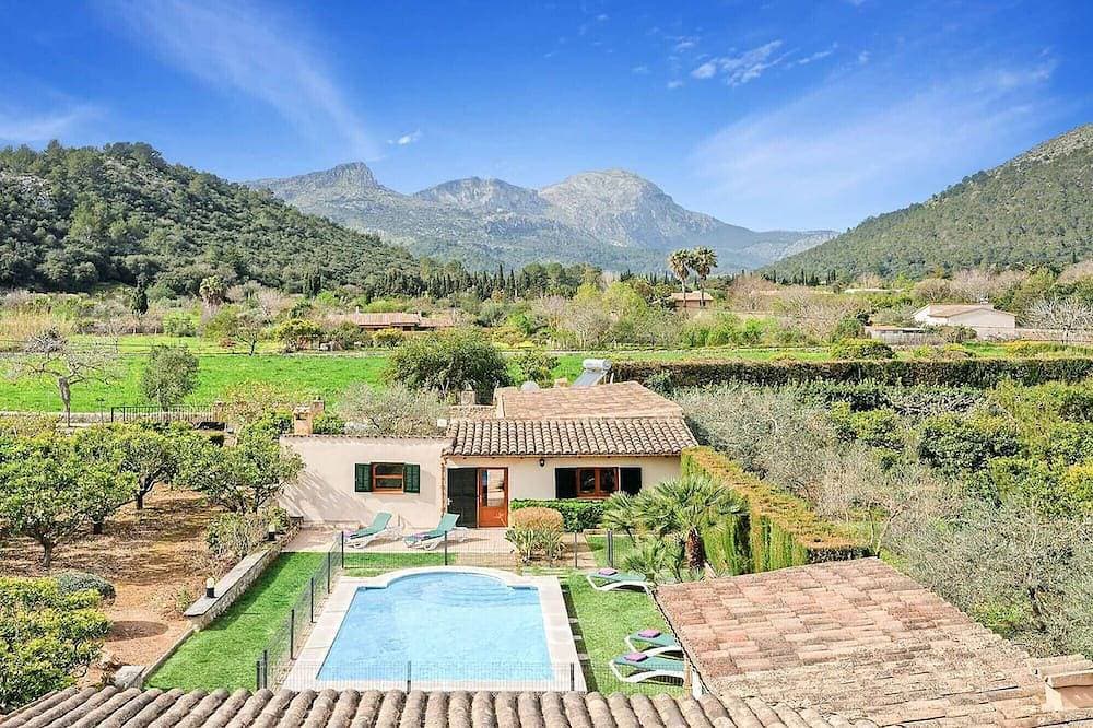 Finca mit eingezäuntem Pool, Garten und Klimaanlage, strandnah, in Pollença 1