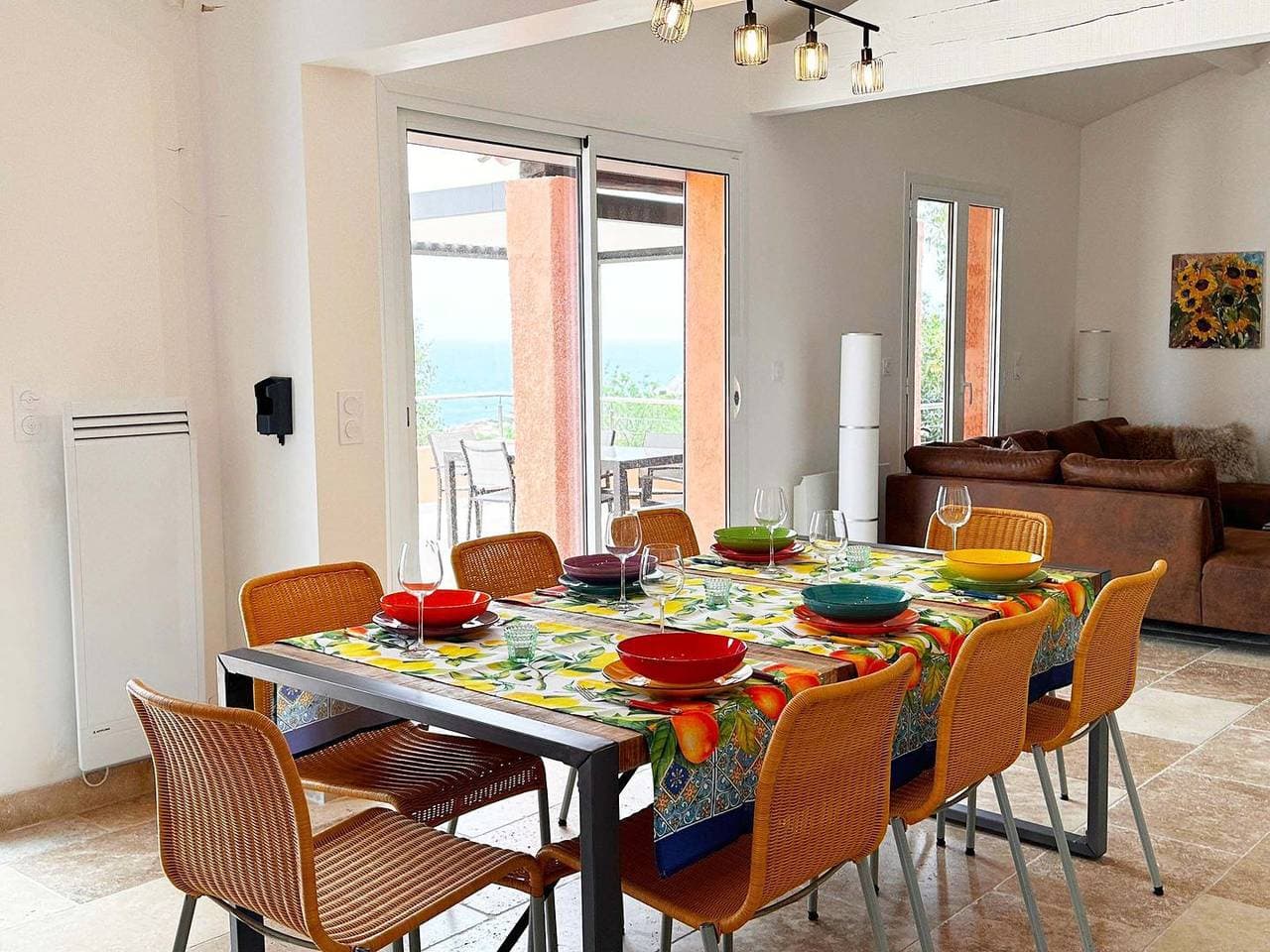 Foto 12 von 33: Tolles Ferienhaus für Familien mit Meerblick und Schwimm Spa, 5 Min. zum Strand