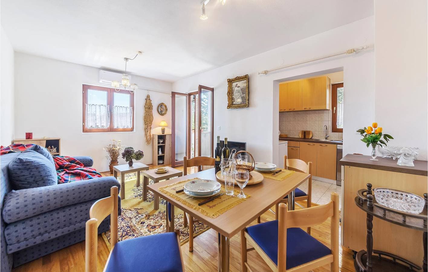 Foto 3 von 22: Gemütliche Wohnung mit WLAN, Terrasse und Parkplatz – 1,5 km zum Strand