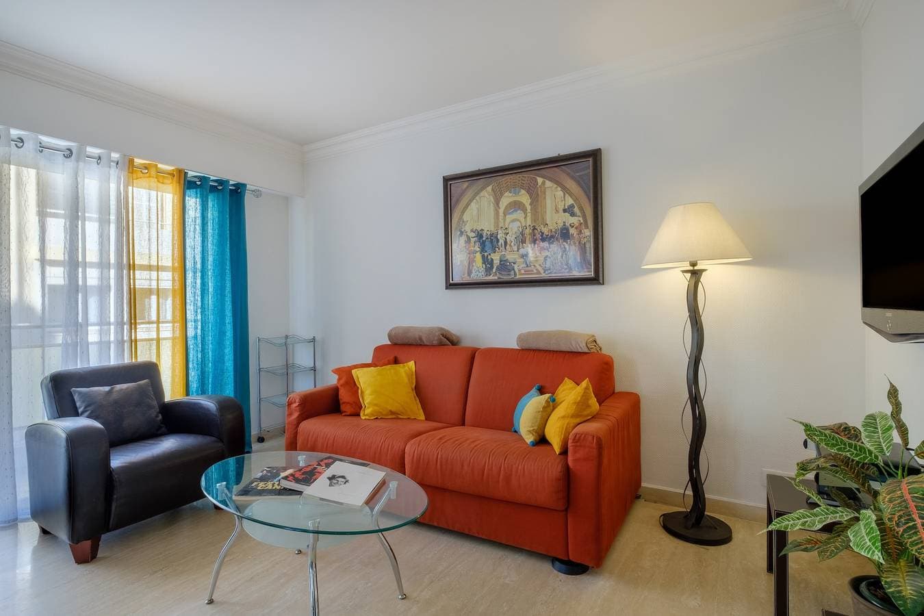 Foto 4 von 30: Apartment mit teilweisem Meerblick, Parkplatz, WLAN und Klimaanlage