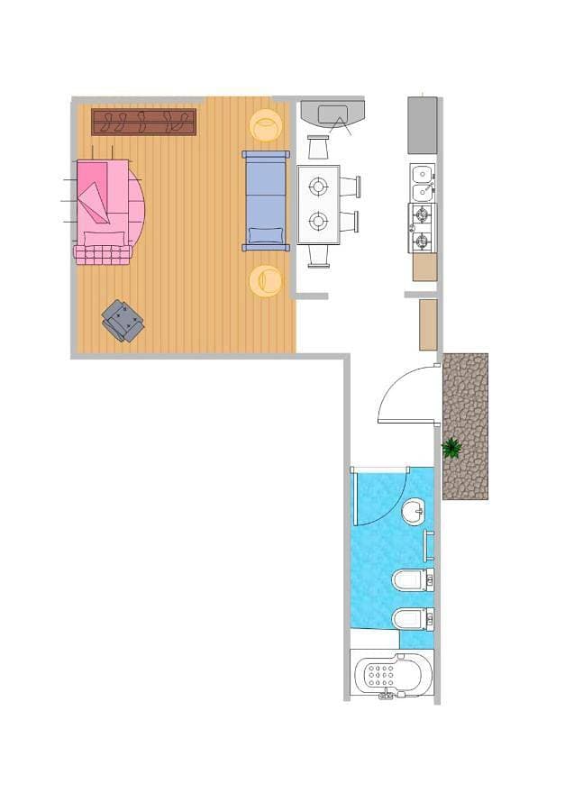 Foto 4 von 66: One-Bedroom Apartment