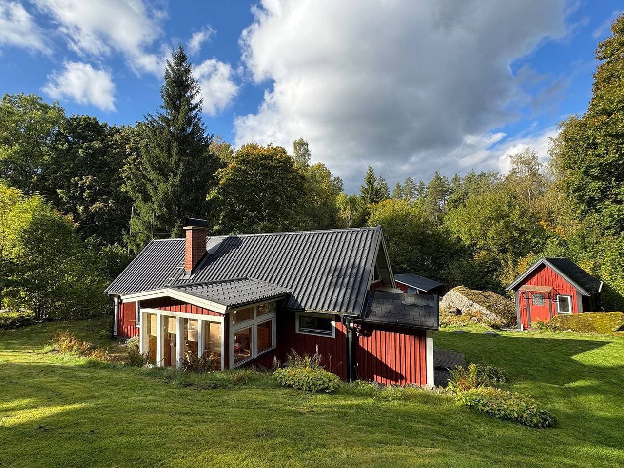 Smedens Hus – Historisches Schwedenhaus in Blekinge mit großem Garten 1