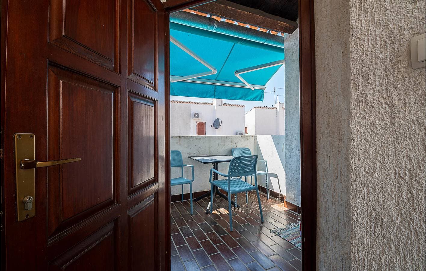 Foto 6 von 16: Gemütliche Ferienwohnung in der Nähe des FKK-Strandes mit Terrasse und Parkplatz