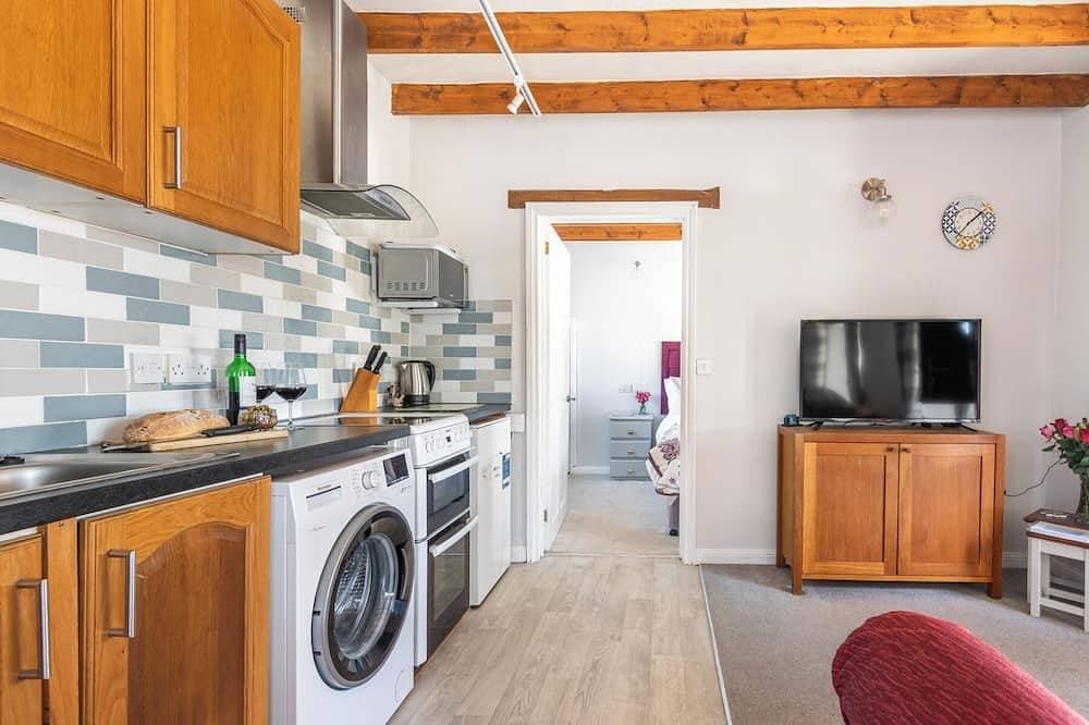 Foto 12 von 15: Wheel Lodge - Cosy 1 bedroom cottage - 5 mins from Port Isaac.