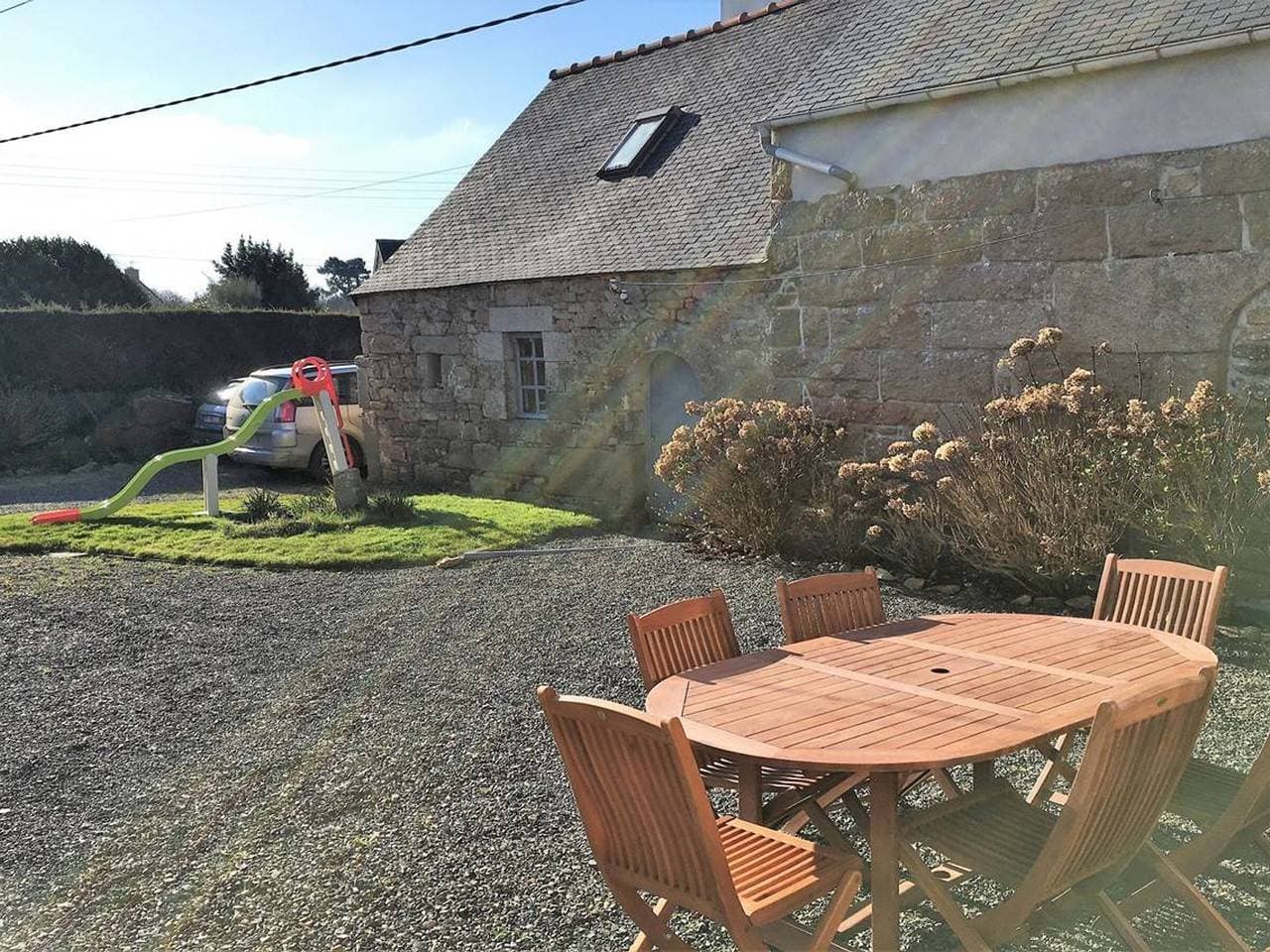 Foto 11 von 15: Renoviertes Bretonenhaus mit WIFI in Trébeurden, 3 Schlafzimmer für 6 Pers. Privatparkplatz