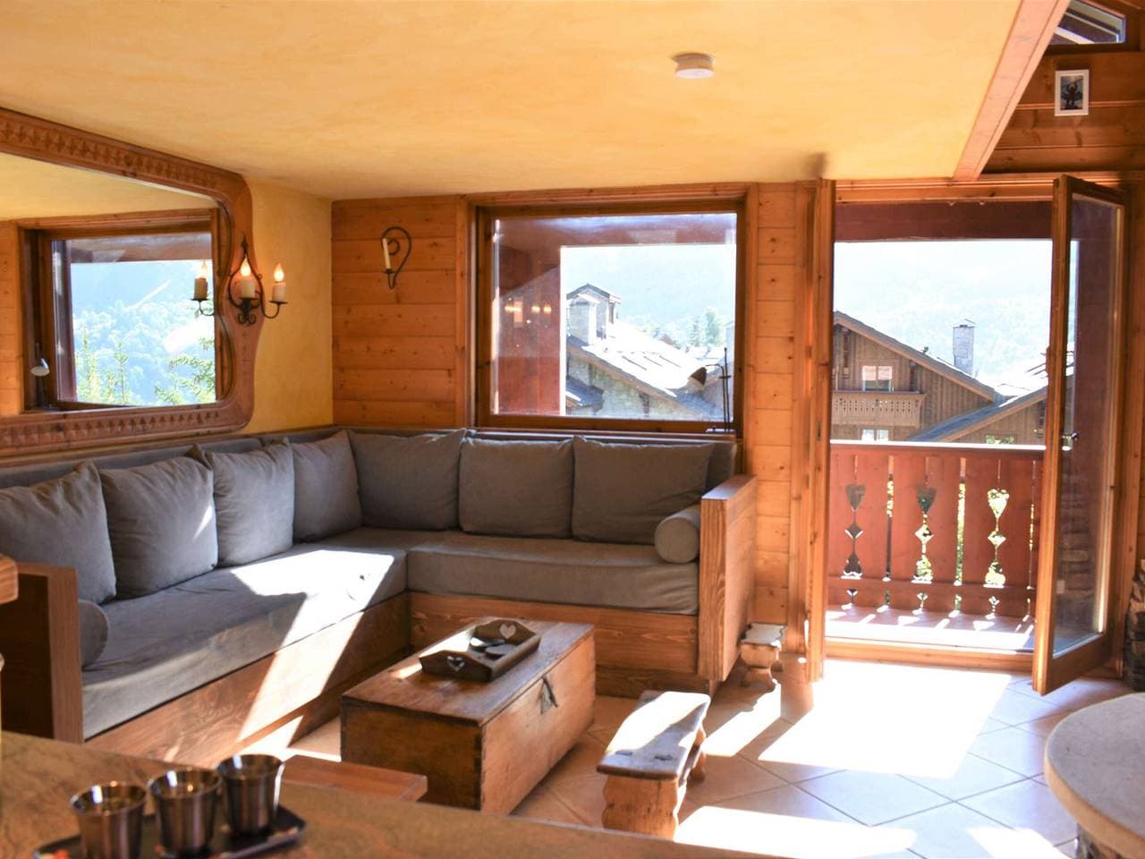Foto 9 von 30: Schöne 3-Zimmer-Wohnung in Méribel Village mit Parkplatz und Internetzugang