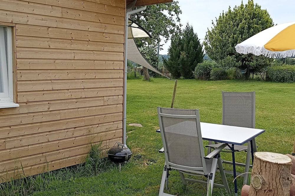 Foto 10 von 18: Cottage du Verger de Pommiers – Idyllisches Naturchalet für 3 Personen