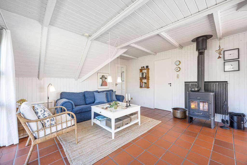 Foto 4 von 33: Idyllisch gelegenes Reetdachhaus mit Sauna und Kamin