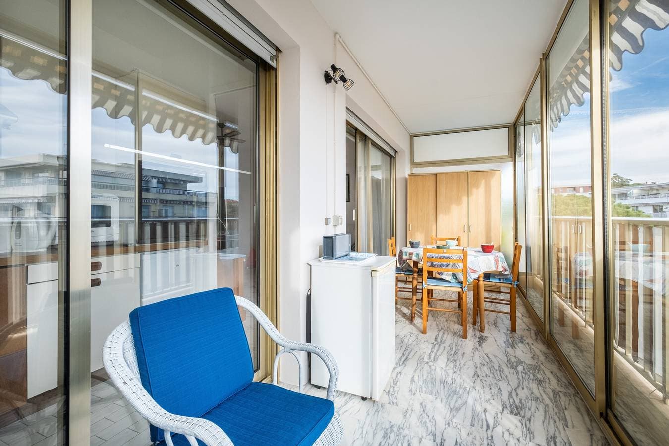 Foto 13 von 21: Studio „Brise de Mer“ mit Meerblick, privater Terrasse und WLAN
