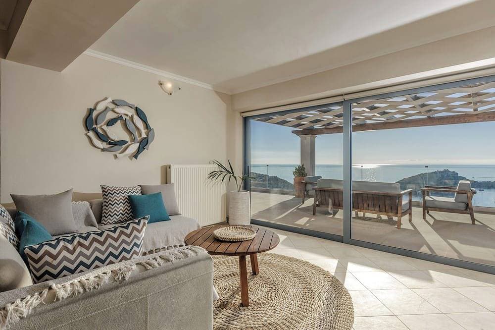 Foto 7 von 30: Amazing sea view and private pool - Blue Sea House at 200 m from the beach