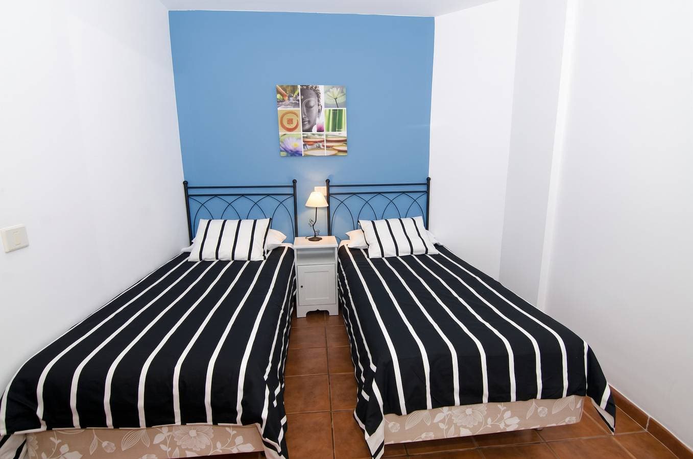 Foto 10 von 22: Charmantes Apartment in Puerto de Mogán - 80m², Berg- und Meerblick