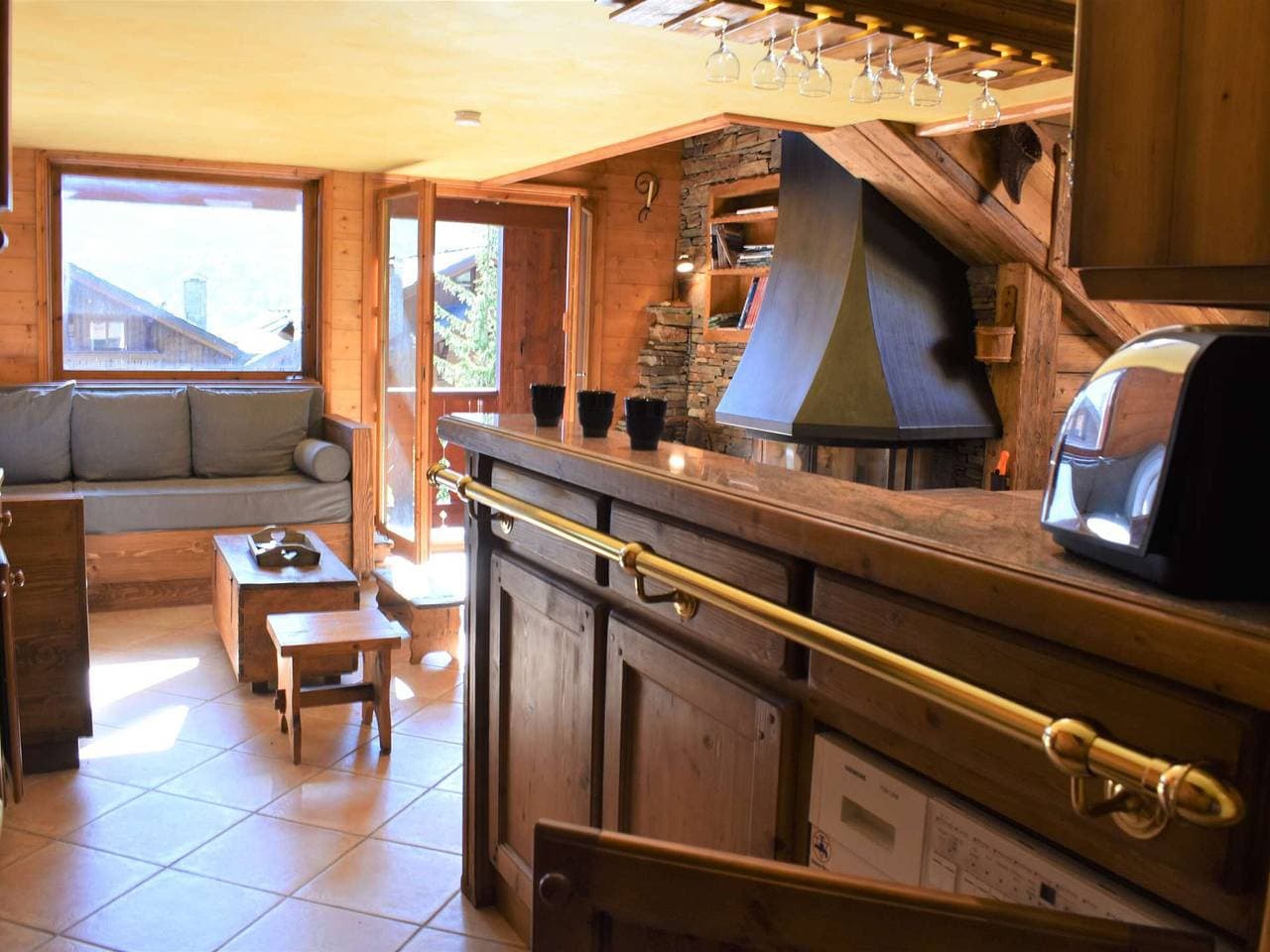 Foto 7 von 30: Schöne 3-Zimmer-Wohnung in Méribel Village mit Parkplatz und Internetzugang