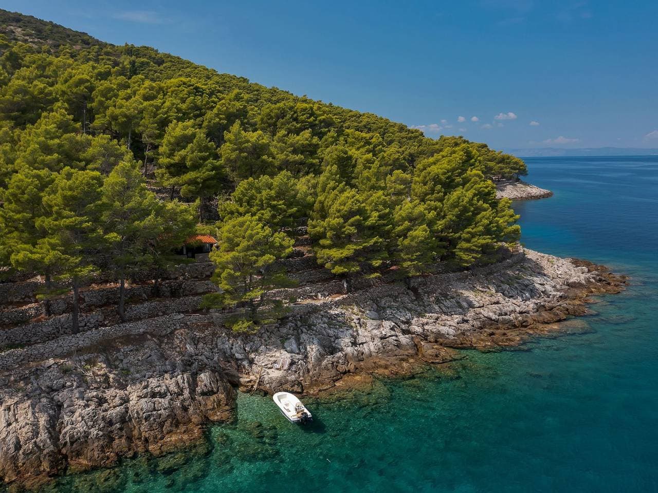 Foto 7 von 37: Haus in Općina Sućuraj mit Grill und Terrasse