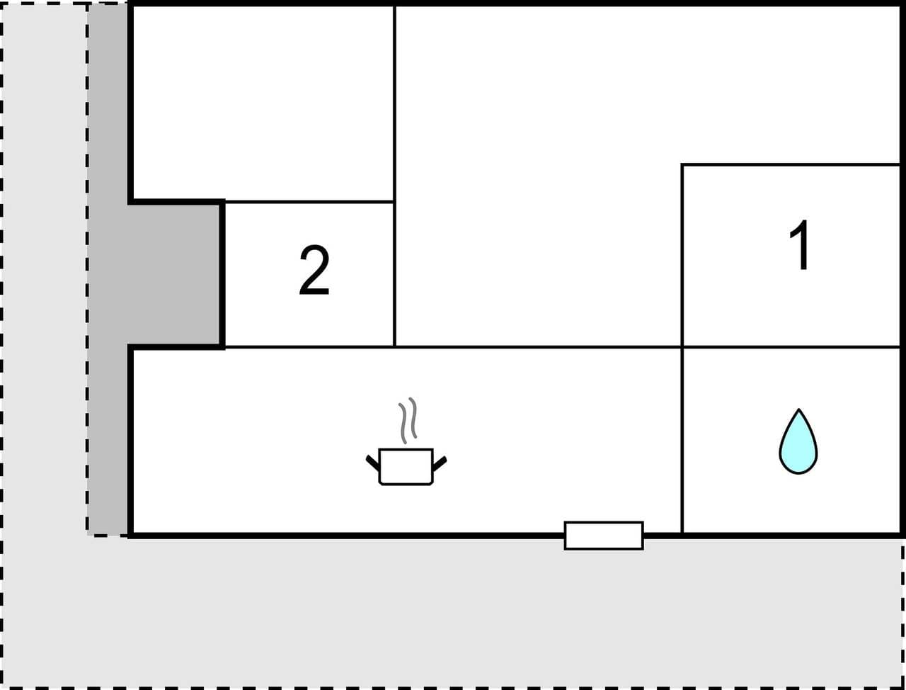 Foto 12 von 12: Ferienhaus für 4 Personen mit Terrasse
