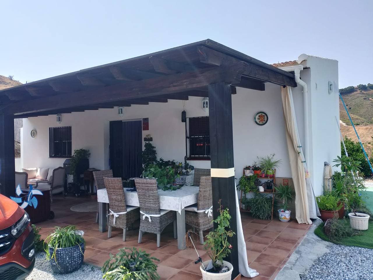 Foto 3 von 24: 'Casa Rural Cuesta Málaga' mit Bergblick, privatem Pool und Klimaanlage