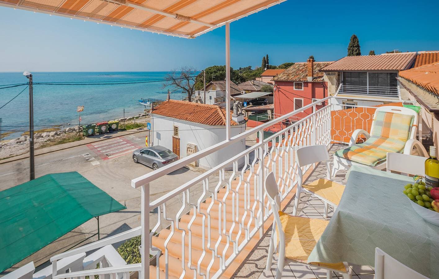 Foto 3 von 21: Urlaub am Meer: Modernes Apartment mit Terrasse und Parkplatz, 200 m vom Strand entfernt
