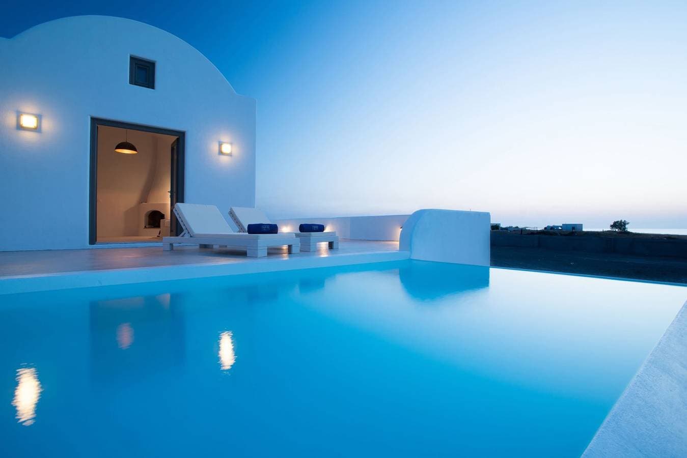 Foto 10 von 29: Luxury Santorini Villa | Villa Luxury | Private Pool | Sea View | Imerovigli