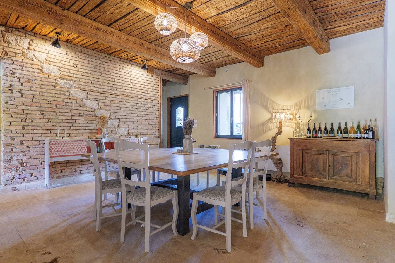 Foto 9 von 23: Gästezimmer „La Terre d’à Côté“ mit gemeinsamer Terrasse und WLAN