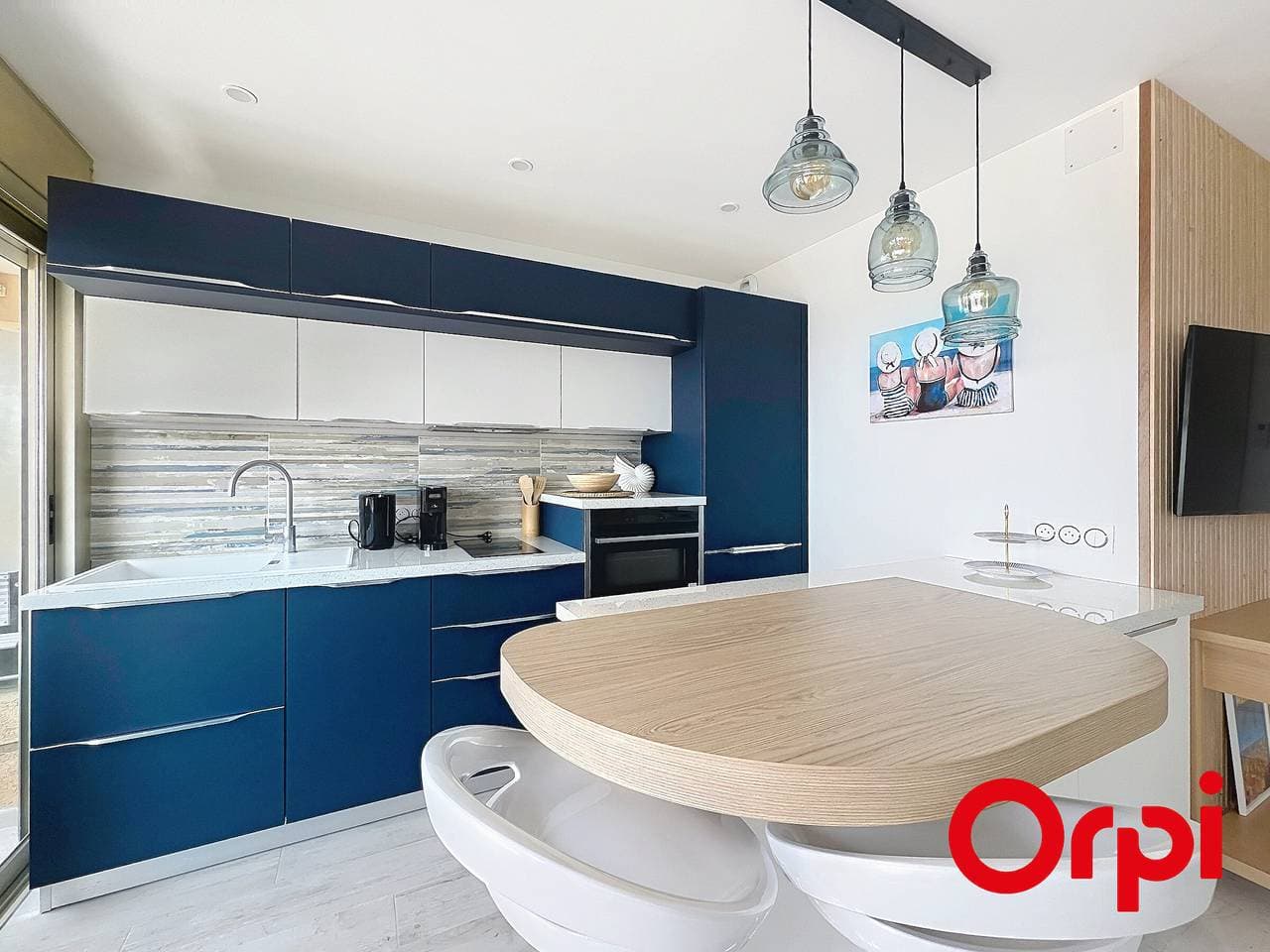 Foto 5 von 17: Modernes Studio mit Terrasse, klimatisiert, WIFI, 2 Personen in Menton
