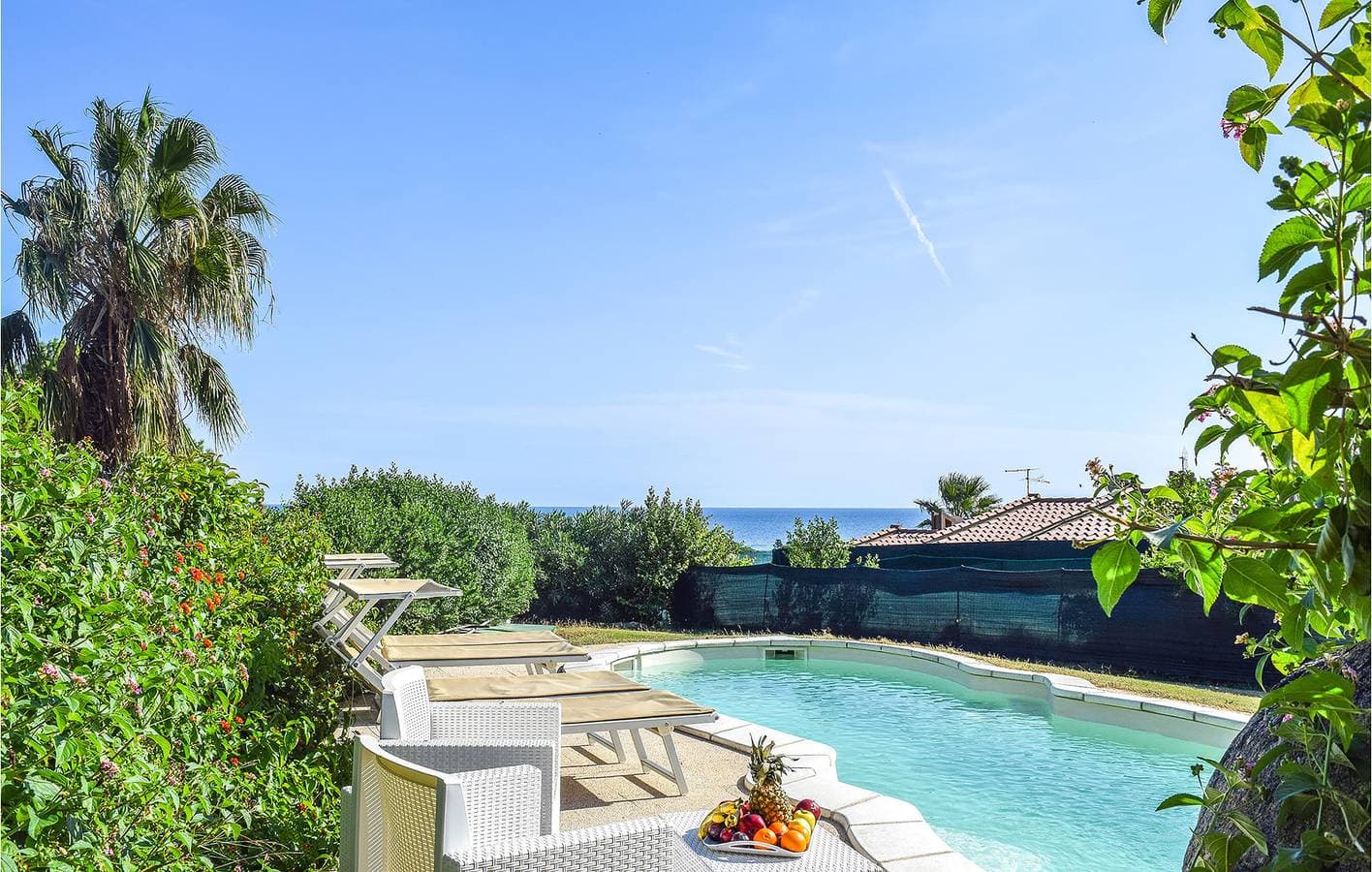 Foto 7 von 15: Appartement mit Meerblick, AC, Parkplatz, Küche und Garten - Nähe Costa Rei Strand