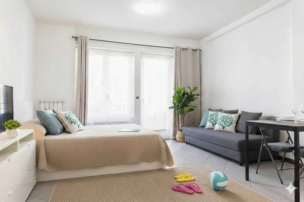 Foto 11 von 21: Studio mit Klimaanlage und Balkon