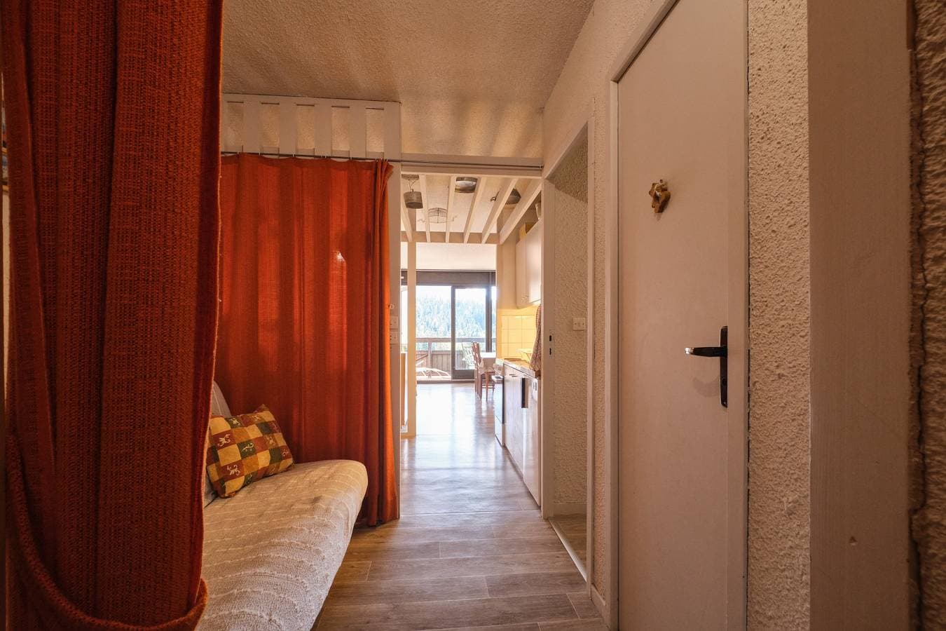 Foto 11 von 18: Appartement 'Gemütlich und Schöner Bergblick' mit Blick auf die Berge und privater Terrasse