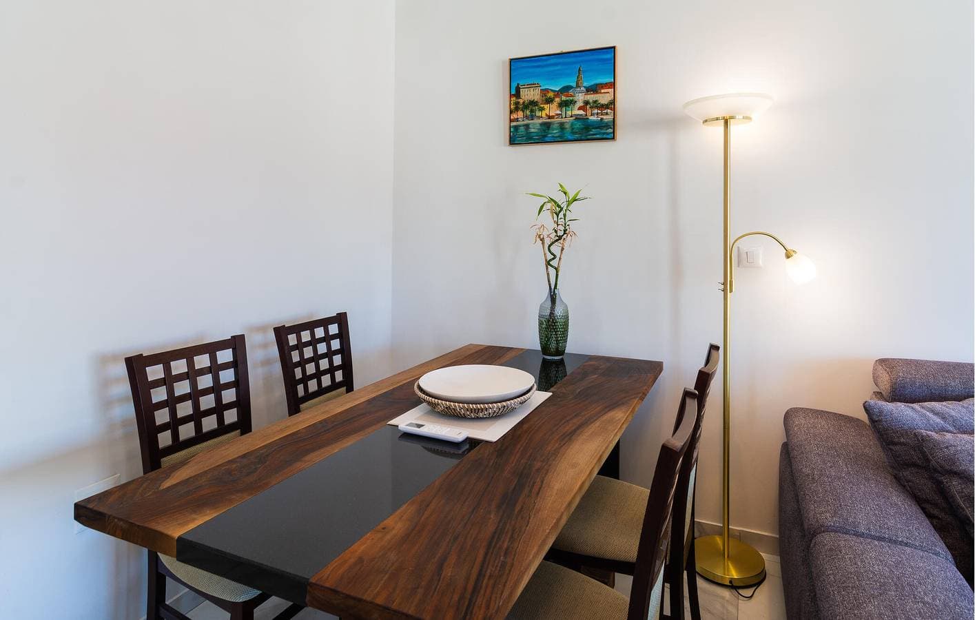 Foto 10 von 16: Apartment mit Meerblick, Terrasse, Parkplatz und WLAN, 700 m vom Strand entfernt