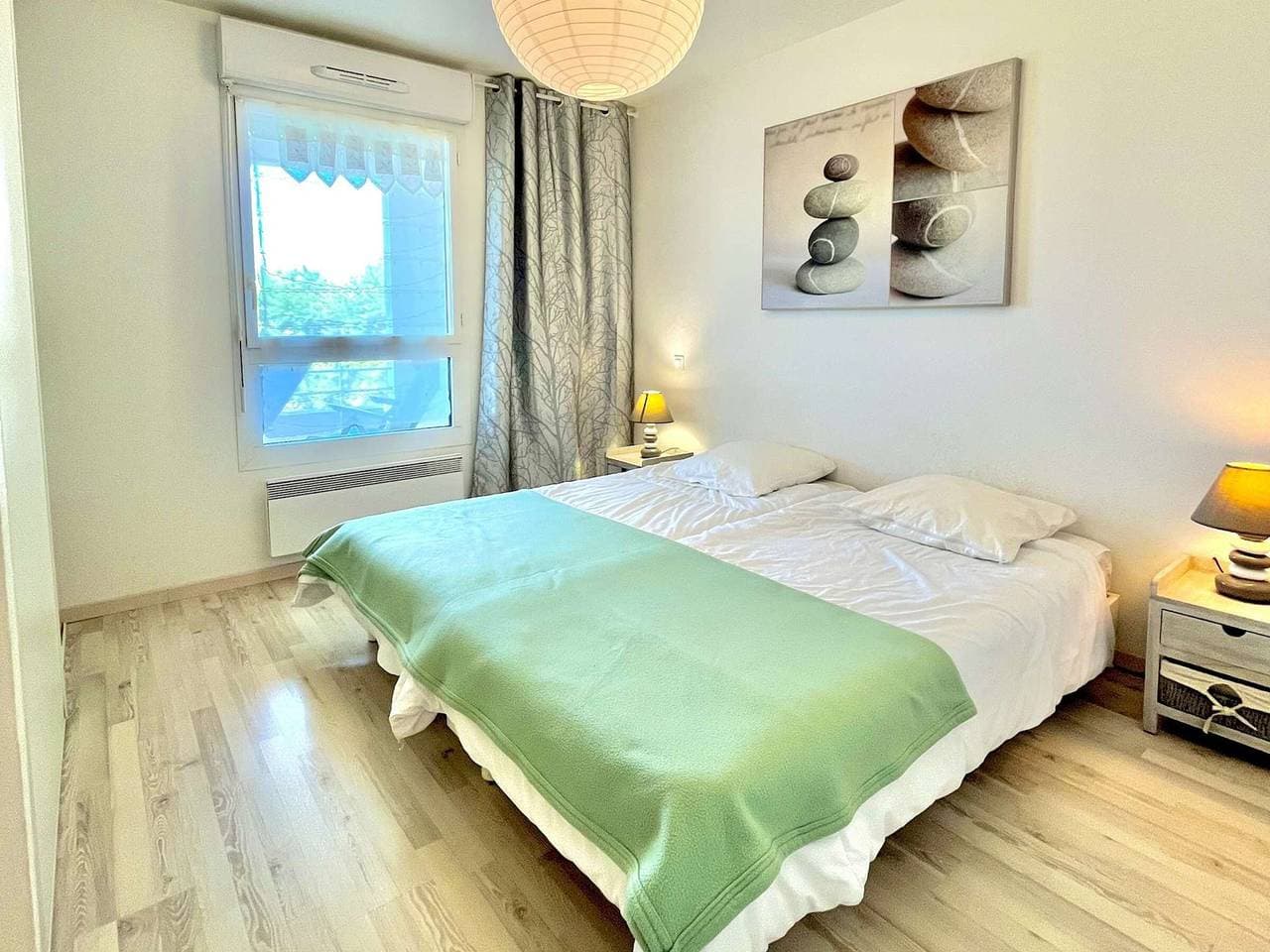 Foto 8 von 17: Modernes 2-Zimmer-Apartment mit Meerblick und Parkplatz in Étel
