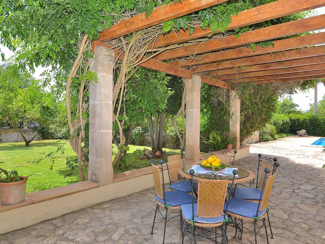 Foto 8 von 28: Ländliche Finca mit Pool und Kamin in Lloret de Vistalegre