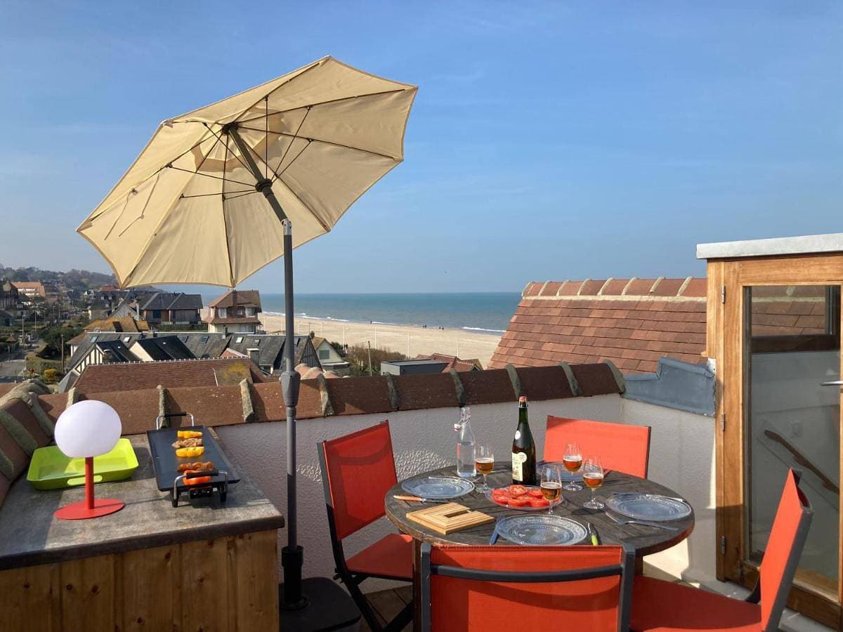 Le Beau Rivage Appartement avec rooftop privé & accès direct plage 1