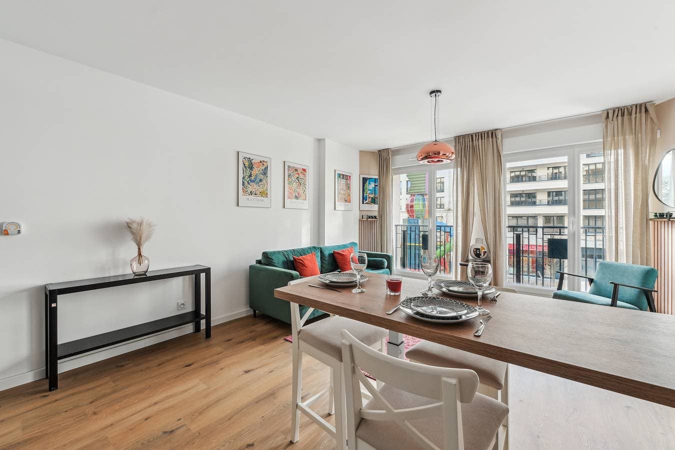Foto 4 von 12: Ferienwohnung für 4 Personen mit Balkon
