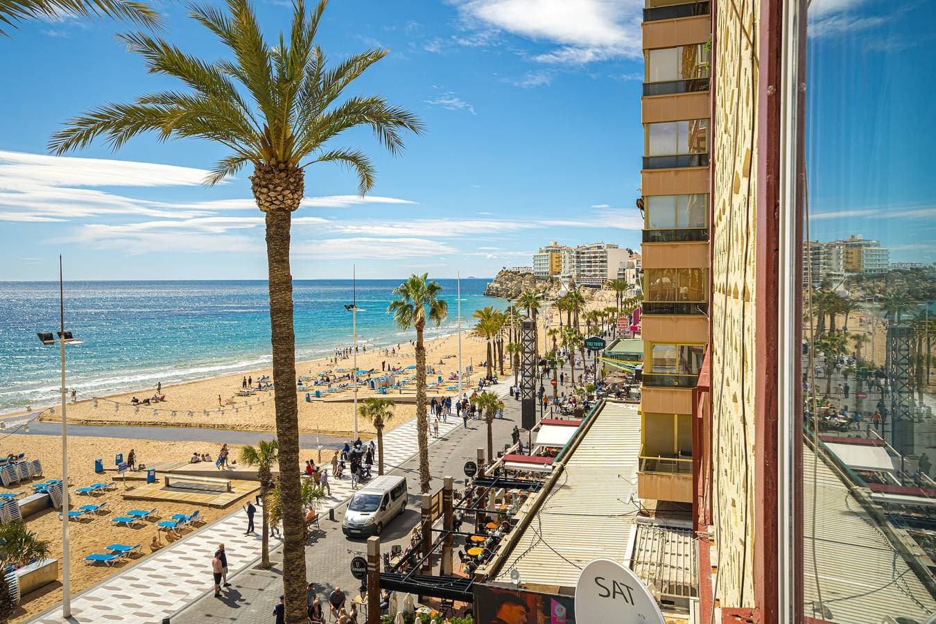 Foto 2 von 22: Ferienwohnung "Wg1 Benidorm" in Strandnähe mit Meerblick, Balkon, Klimaanlage und WLAN