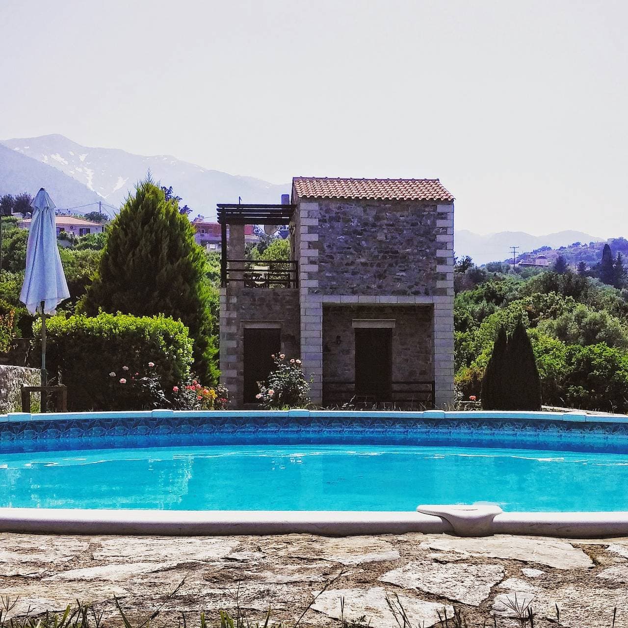 Stratos Villas Chania mit Pool und Meerblick 1