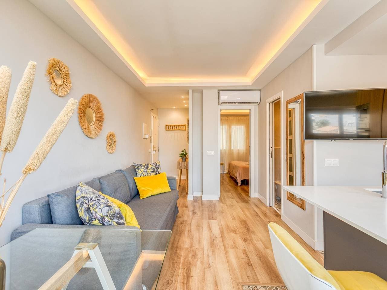 Foto 4 von 25: Modern renoviertes Apartment nahe Strand, 1 Schlafzimmer