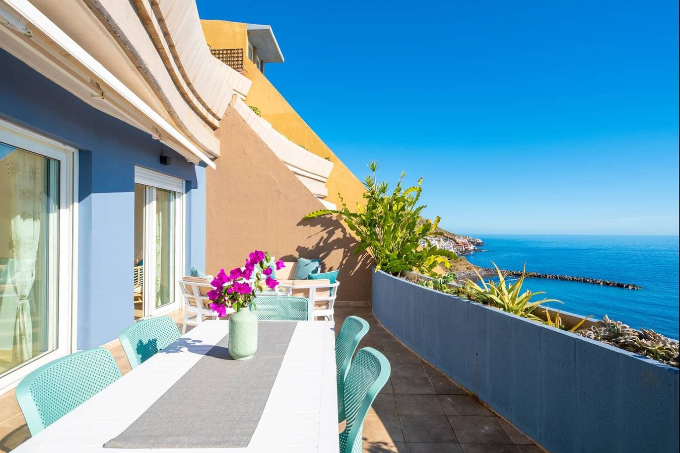 Foto 6 von 32: Ferienwohnung für 6 Personen mit Meerblick
