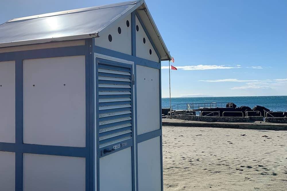 Foto 13 von 14: Renovierte Strandwohnung mit direktem Meerzugang, in Ferienanlage mit Pool