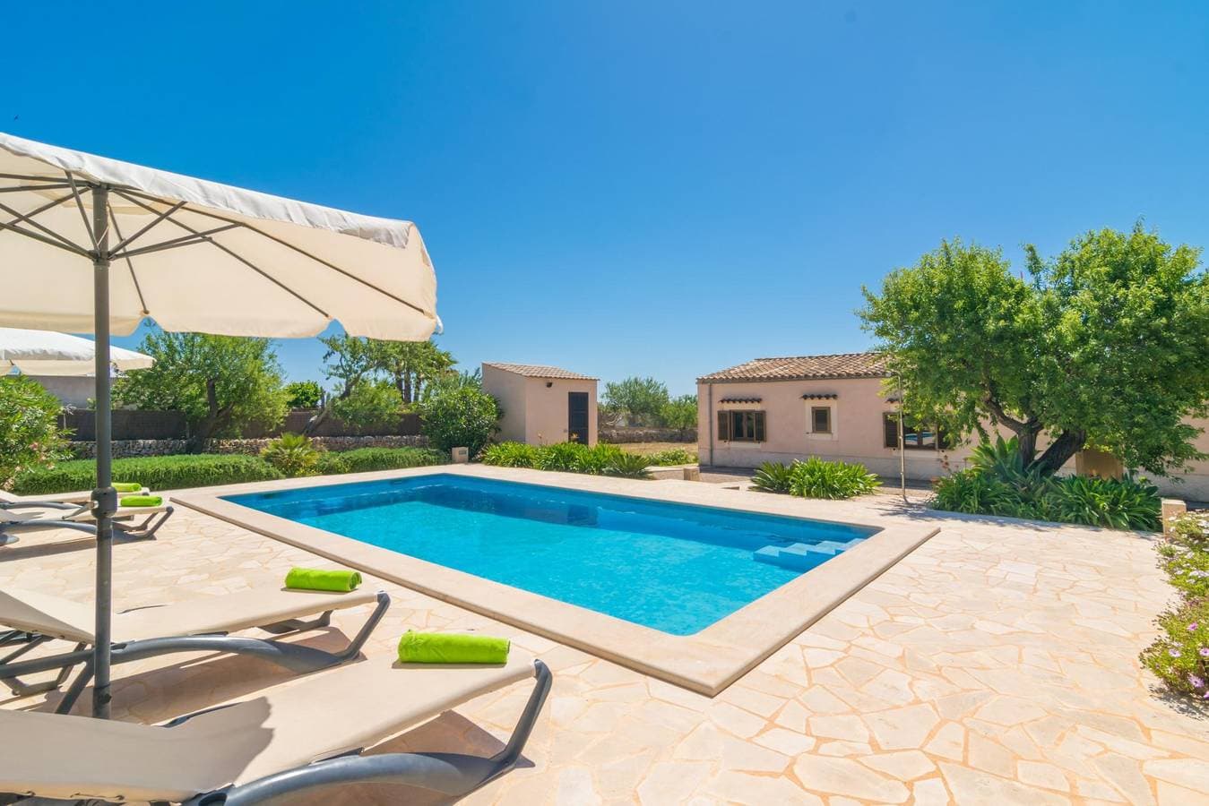 S'Estret - Ferienhaus mit privaten Pool in S'Alqueria Blanca. WiFi gratis 1