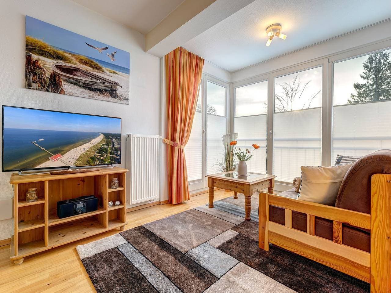 Foto 5 von 18: Haus Meerblick, Whg. 17 in Ahlbeck: nah am Strand mit WLAN und Parkplatz