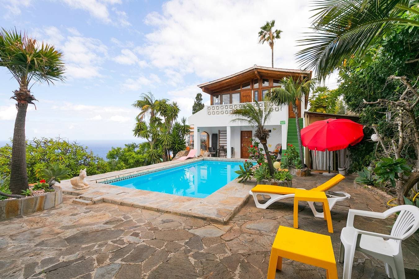Foto 3 von 30: Ferienwohnung "Welcome In Paradise" mit Meerblick, Gemeinschaftspool und WLAN