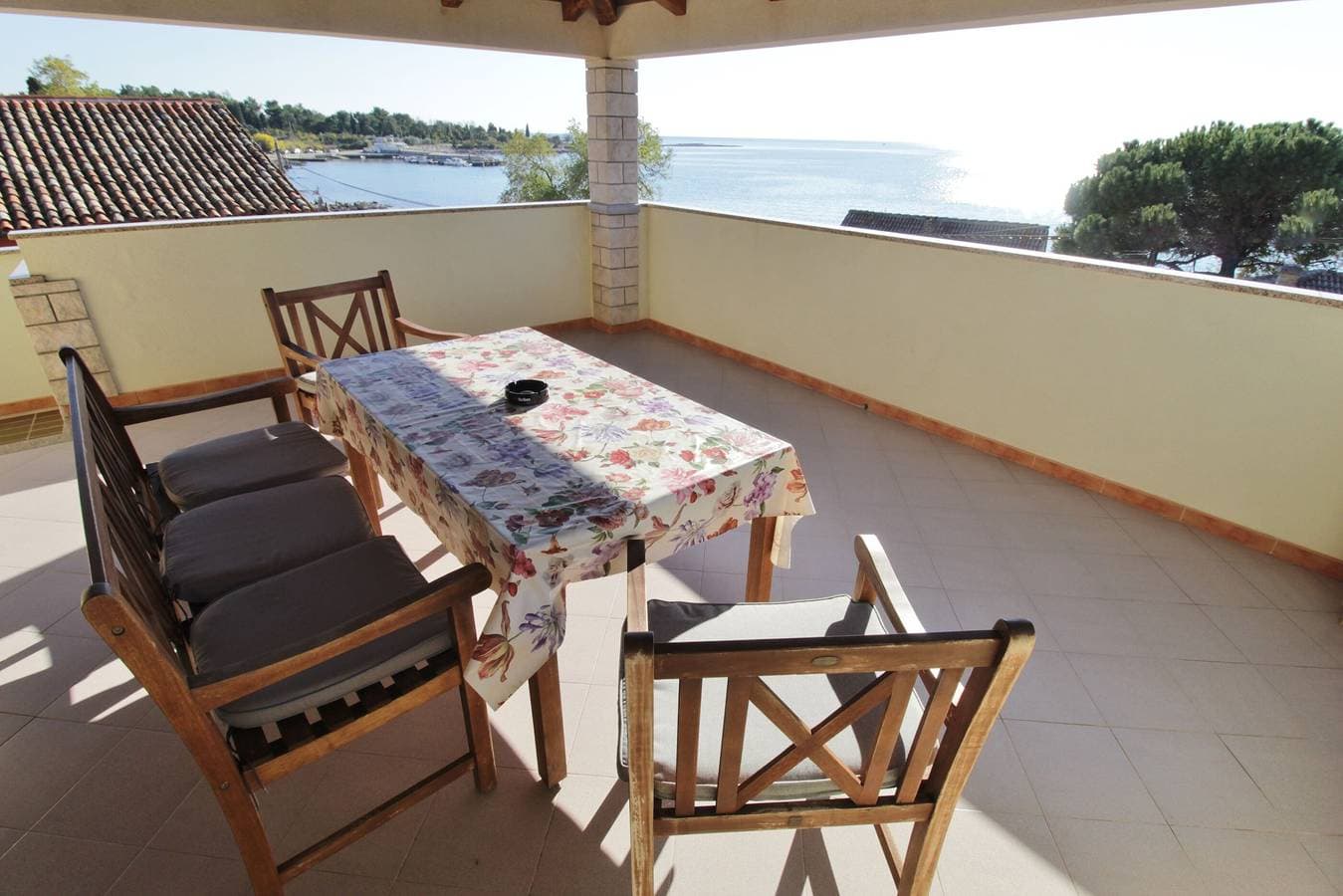 Apartments Zambratija with sea view 1