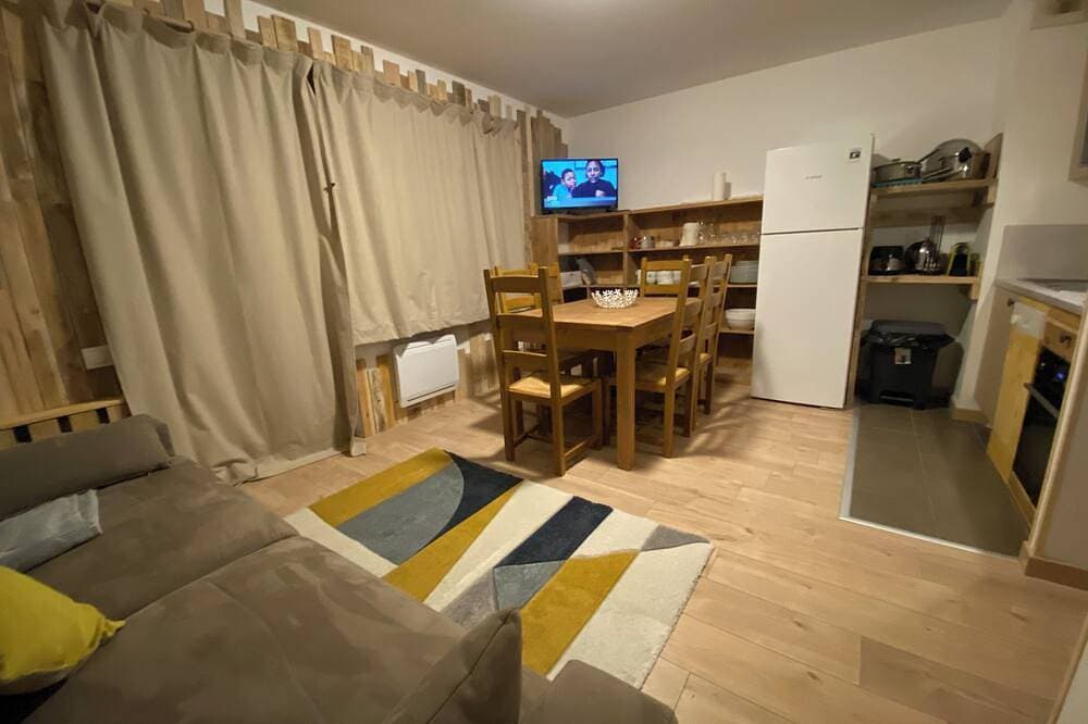 Foto 9 von 19: La Foux, T3 for 6 people, south-facing, terrace at the foot of the slopes