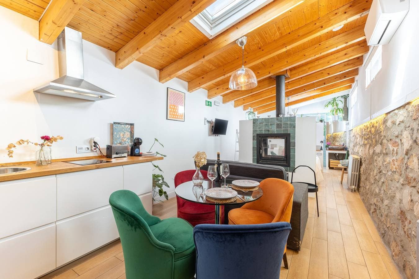 Foto 3 von 30: Ländliche Ferienwohnung La Buganvilla mit Pool nahe Chinchón und Aranjuez