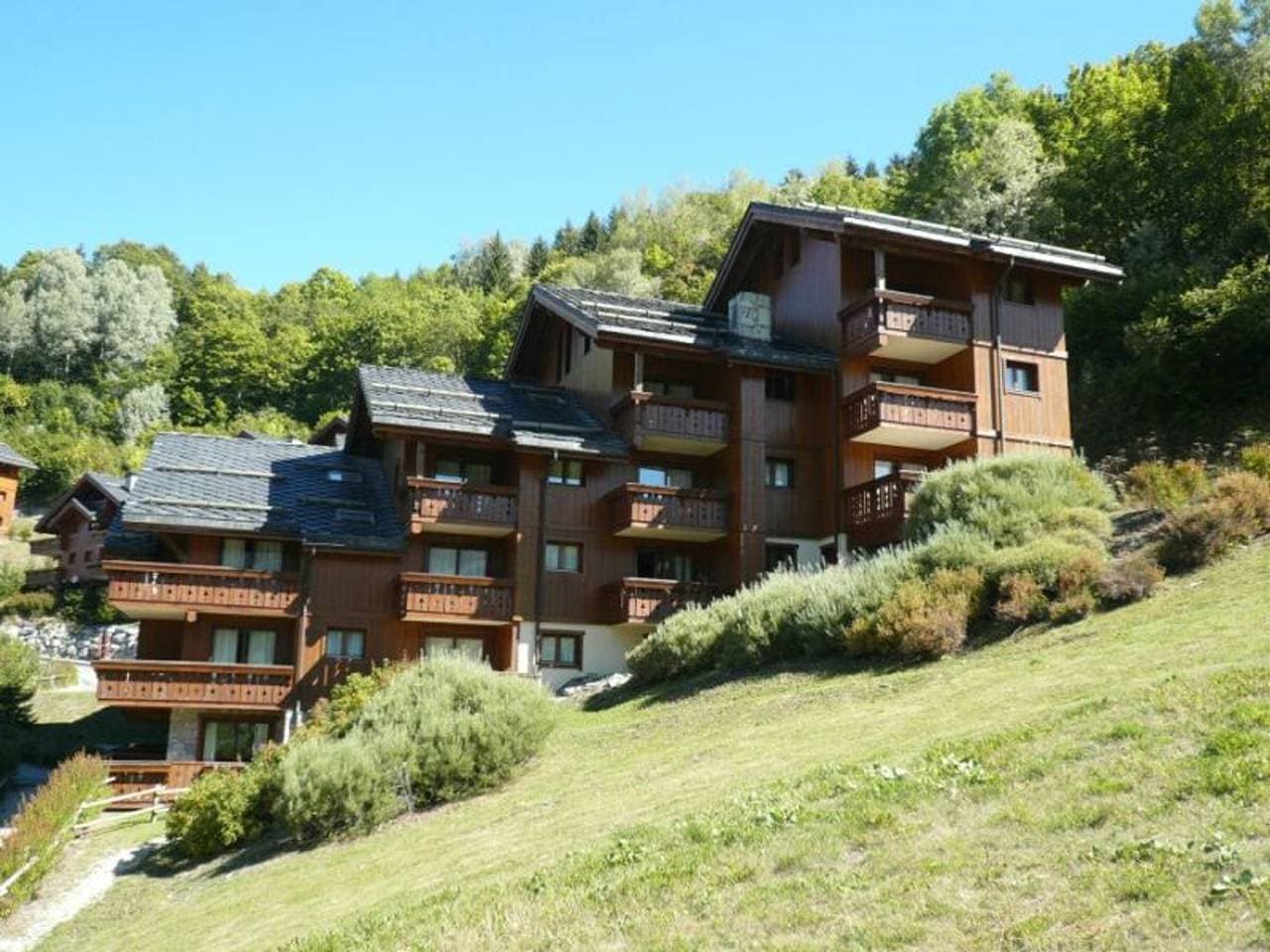 Foto 13 von 14: 3-Zimmer-Wohnung für 6 in Méribel Village, Zugang zu Pool und WLAN