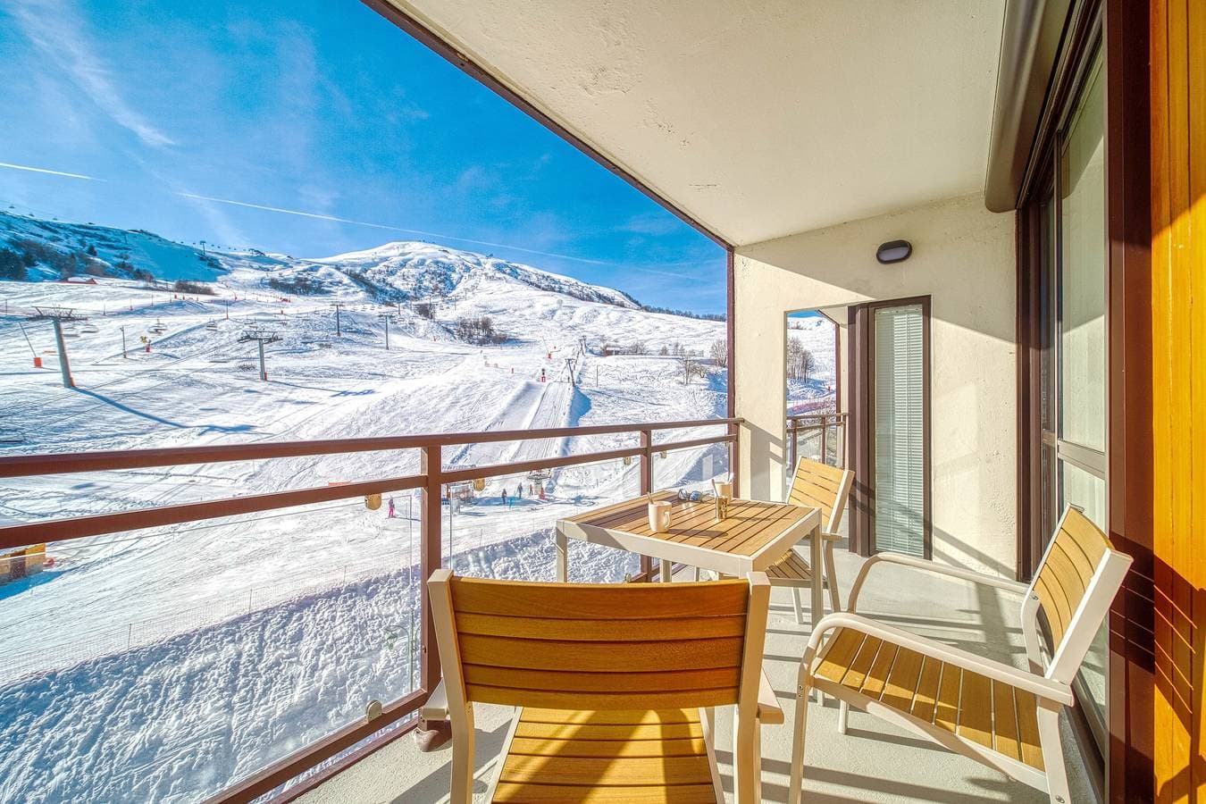 Foto 8 von 23: Ferienwohnung für 5 Personen mit Balkon