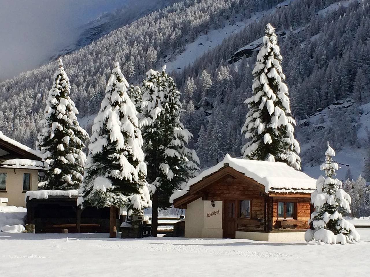 Chalet in Saas Fee nahe Skipisten 1