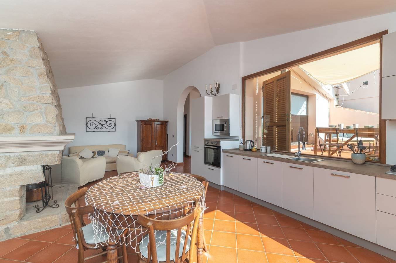 Foto 5 von 25: Ferienhaus 'Le Giare 2' mit Meerblick, privater Terrasse und Klimaanlage