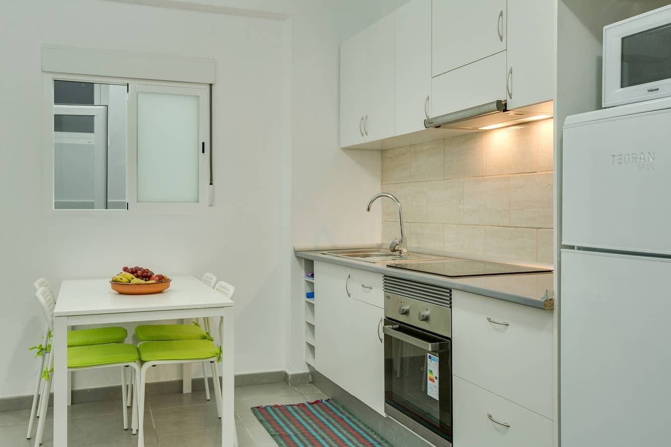 Foto 6 von 20: Gemütliche Ferienwohnung "1B Srv" nahe dem Meer mit WLAN und Ventilatoren