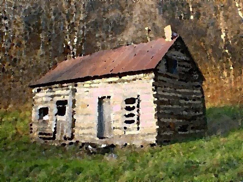 Foto 11 von 30: Abgeschiedenes Blockhaus. Heiße Wanne auf Deck und Whirlpool für zwei Personen am Kamin