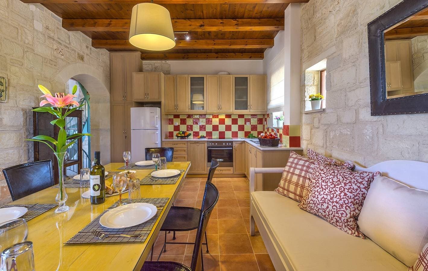 Foto 12 von 24: Villa für 8 Personen mit Garten