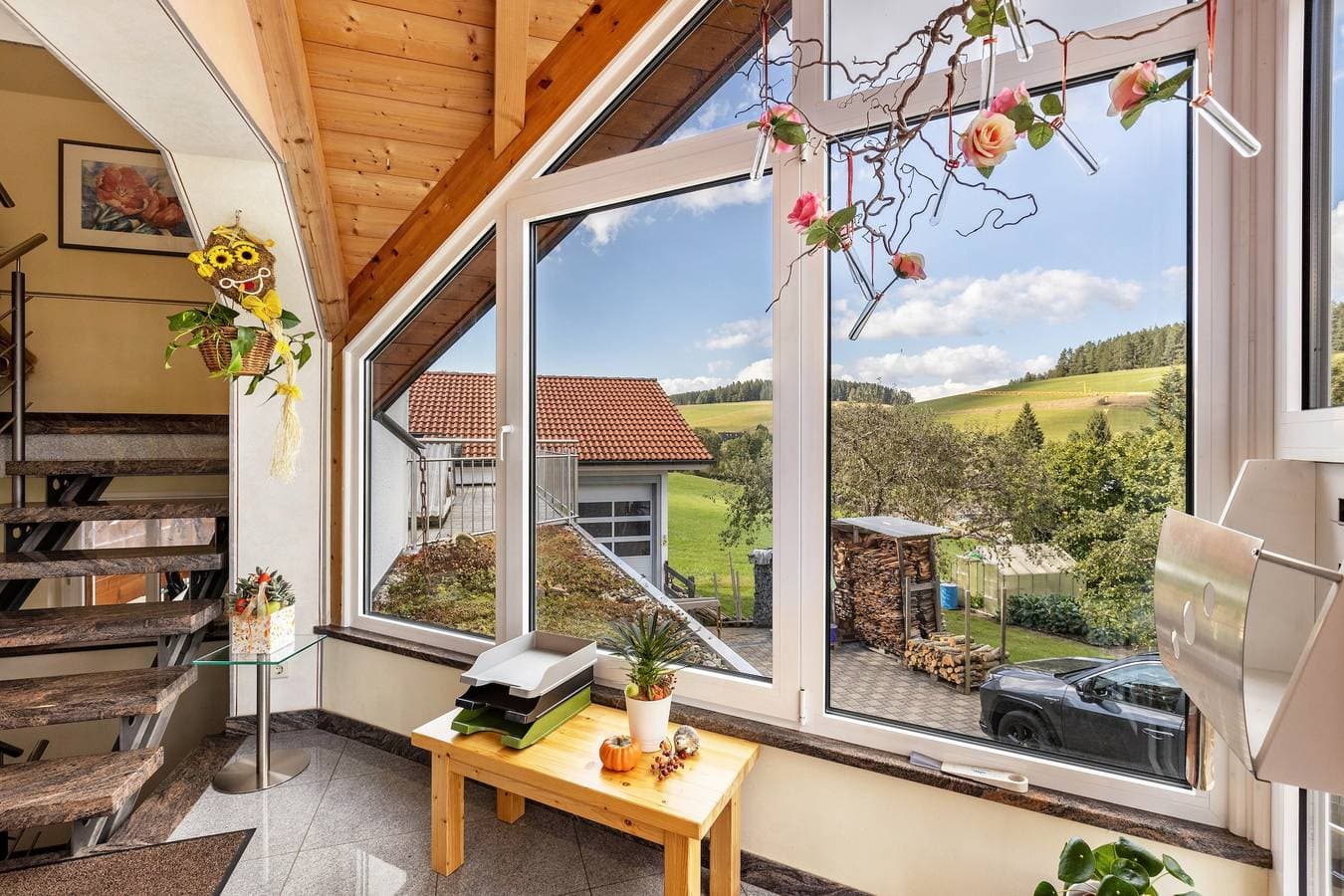 Foto 8 von 20: Ferienwohnung "Dachspitz - Junges Wohnen" mit Gemeinschaftsgarten und WLAN